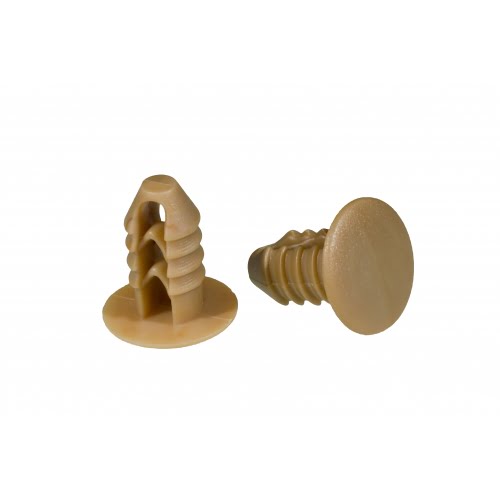 Kopča tapacirunga spoljna braon Ø8