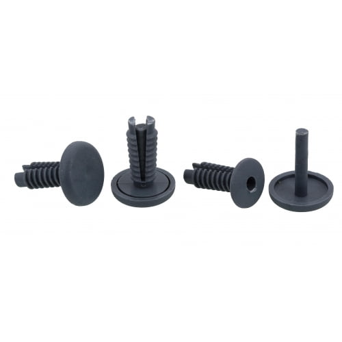 Kopča Ø8 siva sa kapom