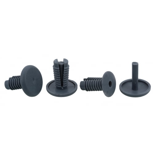 Kopča Ø10 siva sa kapom