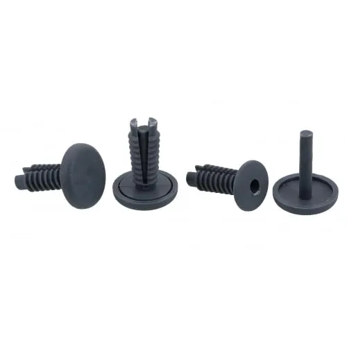 Kopča Ø8 siva sa kapom